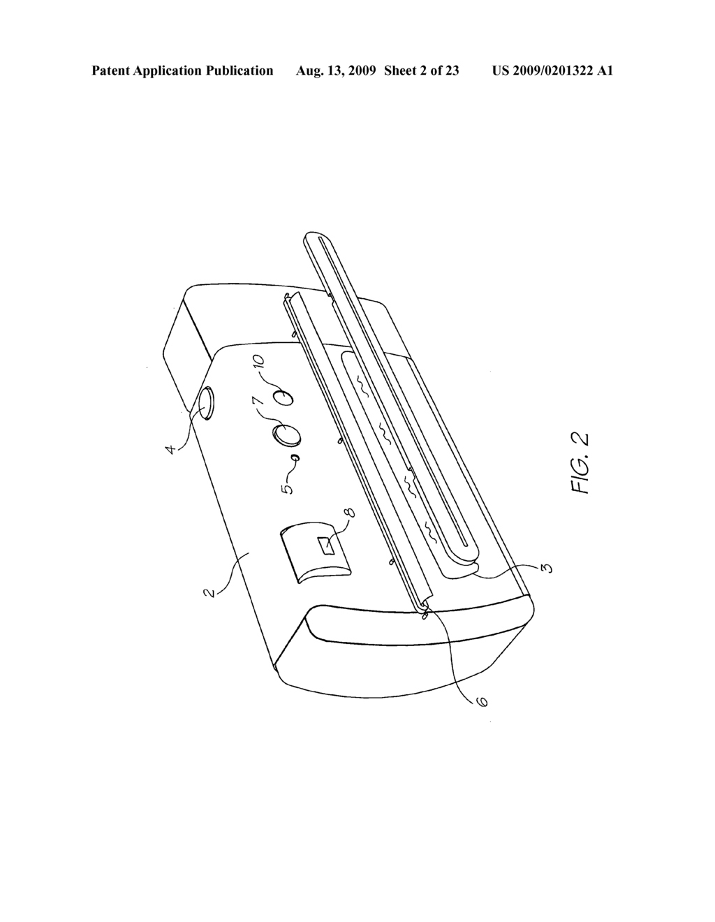 Digital Device Incorporating Inkjet Printhead And Platen - diagram, schematic, and image 03