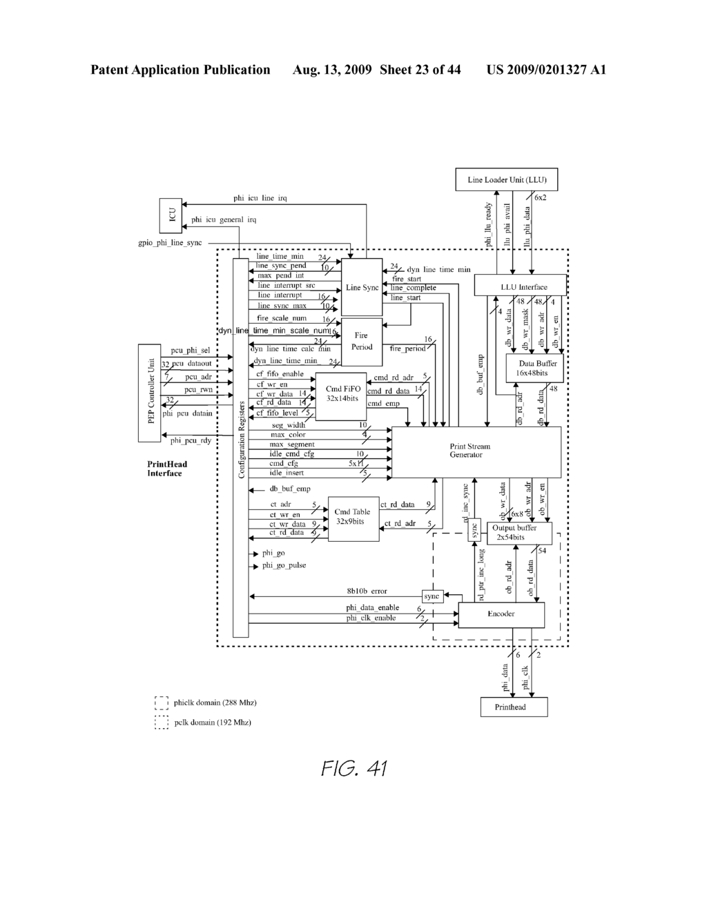 Printer Having Sequenced Printhead Nozzle Firing - diagram, schematic, and image 24