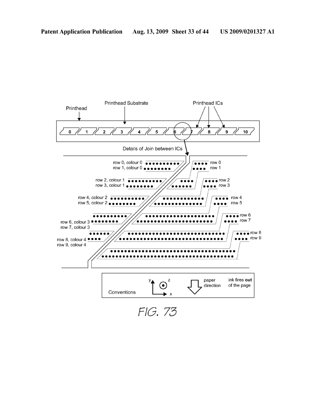 Printer Having Sequenced Printhead Nozzle Firing - diagram, schematic, and image 34