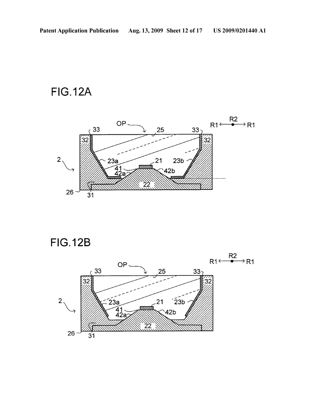 LIGHT EMITTING ELEMENT, LIGHT EMITTING ELEMENT ARRAY, BACKLIGHT UNIT, AND LIQUID CRYSTAL DISPLAY DEVICE - diagram, schematic, and image 13