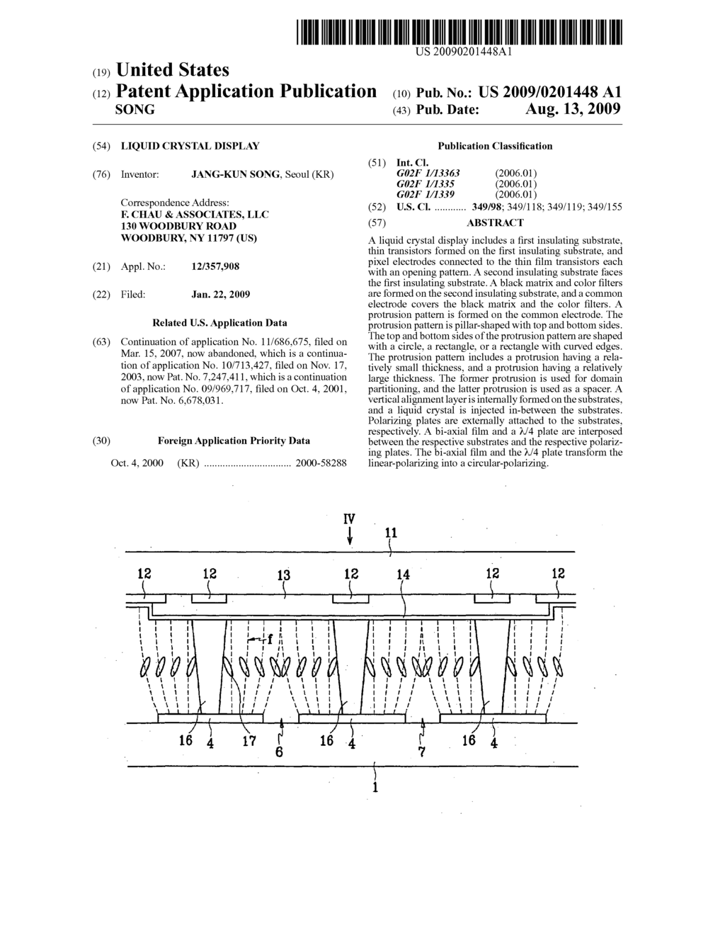 LIQUID CRYSTAL DISPLAY - diagram, schematic, and image 01