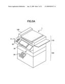 Operations panel and image forming apparatus diagram and image