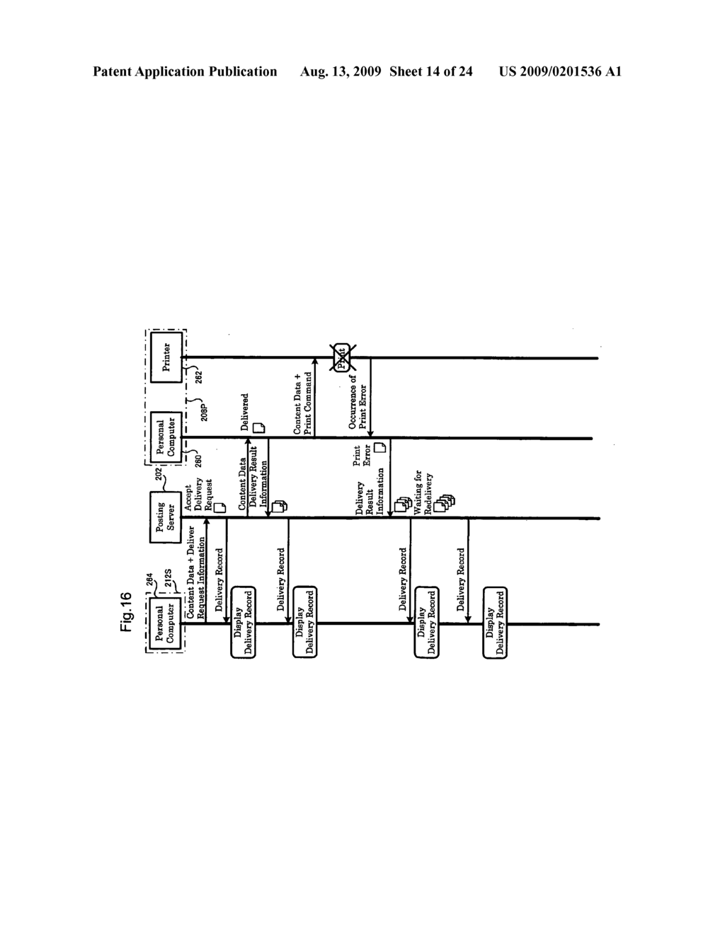 Posting server, printing terminal, posting server control method, and printing terminal control method - diagram, schematic, and image 15