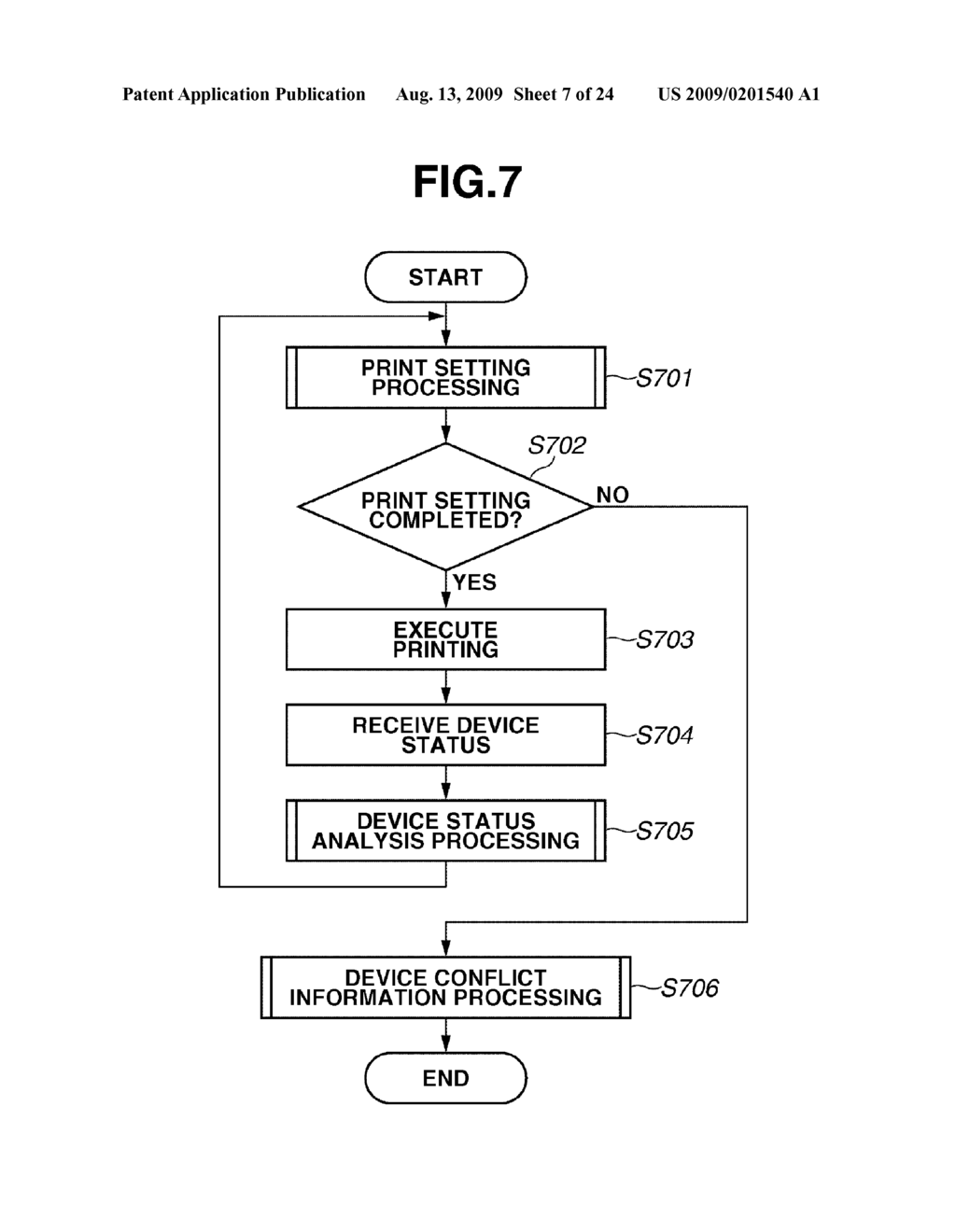 INFORMATION PROCESSING APPARATUS, PRINT SETTING CONTROL METHOD, AND COMPUTER-READABLE STORAGE MEDIUM - diagram, schematic, and image 08