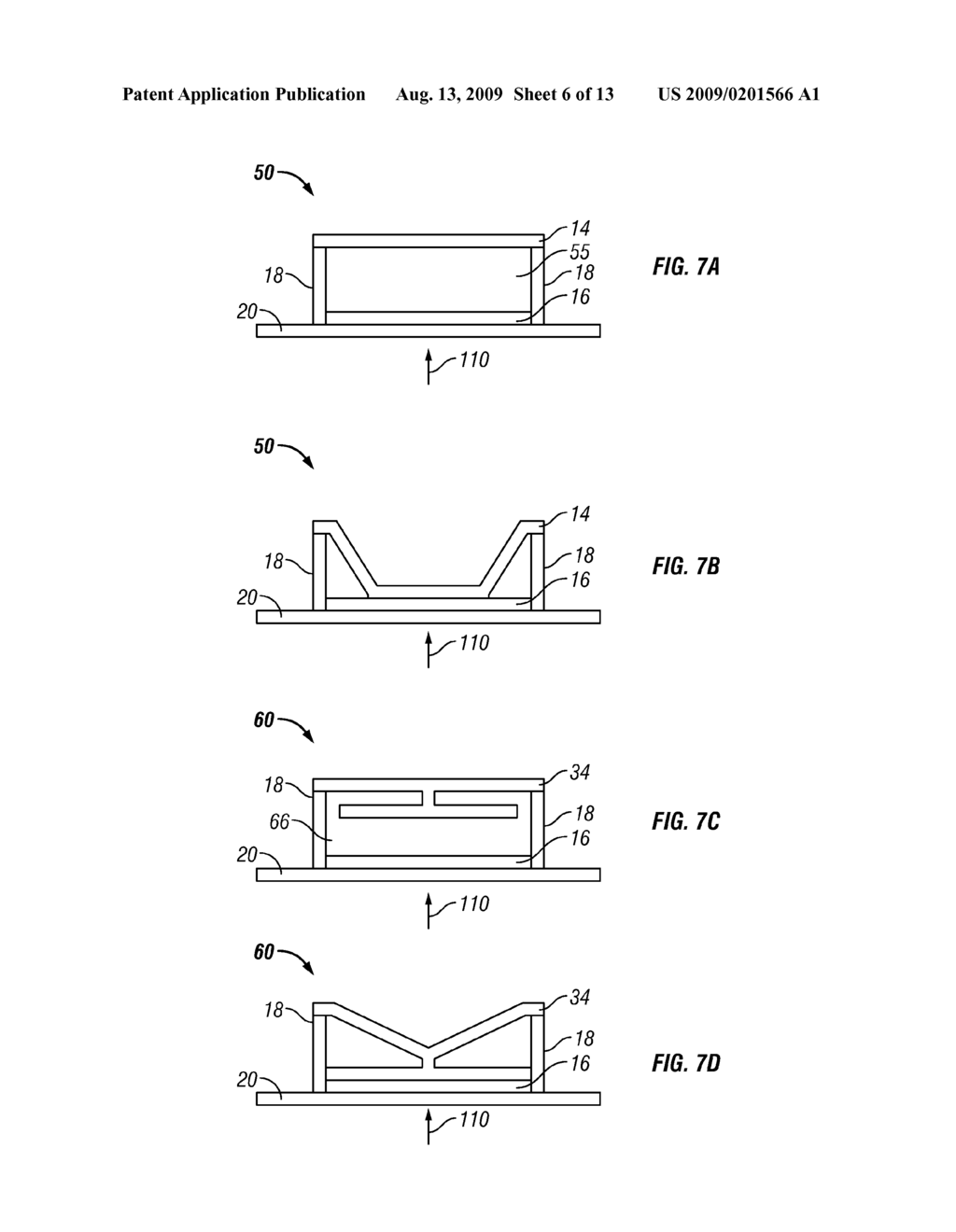 DEVICE HAVING A CONDUCTIVE LIGHT ABSORBING MASK AND METHOD FOR FABRICATING SAME - diagram, schematic, and image 07