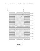 METHOD AND SYSTEM FOR IMPROVING ELECTRICAL PERFORMANCE OF VIAS FOR HIGH DATA RATE TRANSMISSION diagram and image