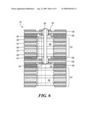 METHOD AND SYSTEM FOR IMPROVING ELECTRICAL PERFORMANCE OF VIAS FOR HIGH DATA RATE TRANSMISSION diagram and image