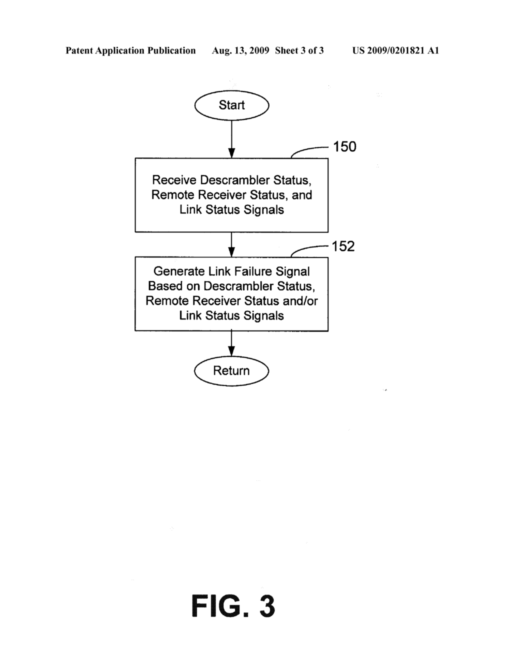 SYSTEM AND METHOD FOR DETECTING EARLY LINK FAILURE IN AN ETHERNET NETWORK - diagram, schematic, and image 04