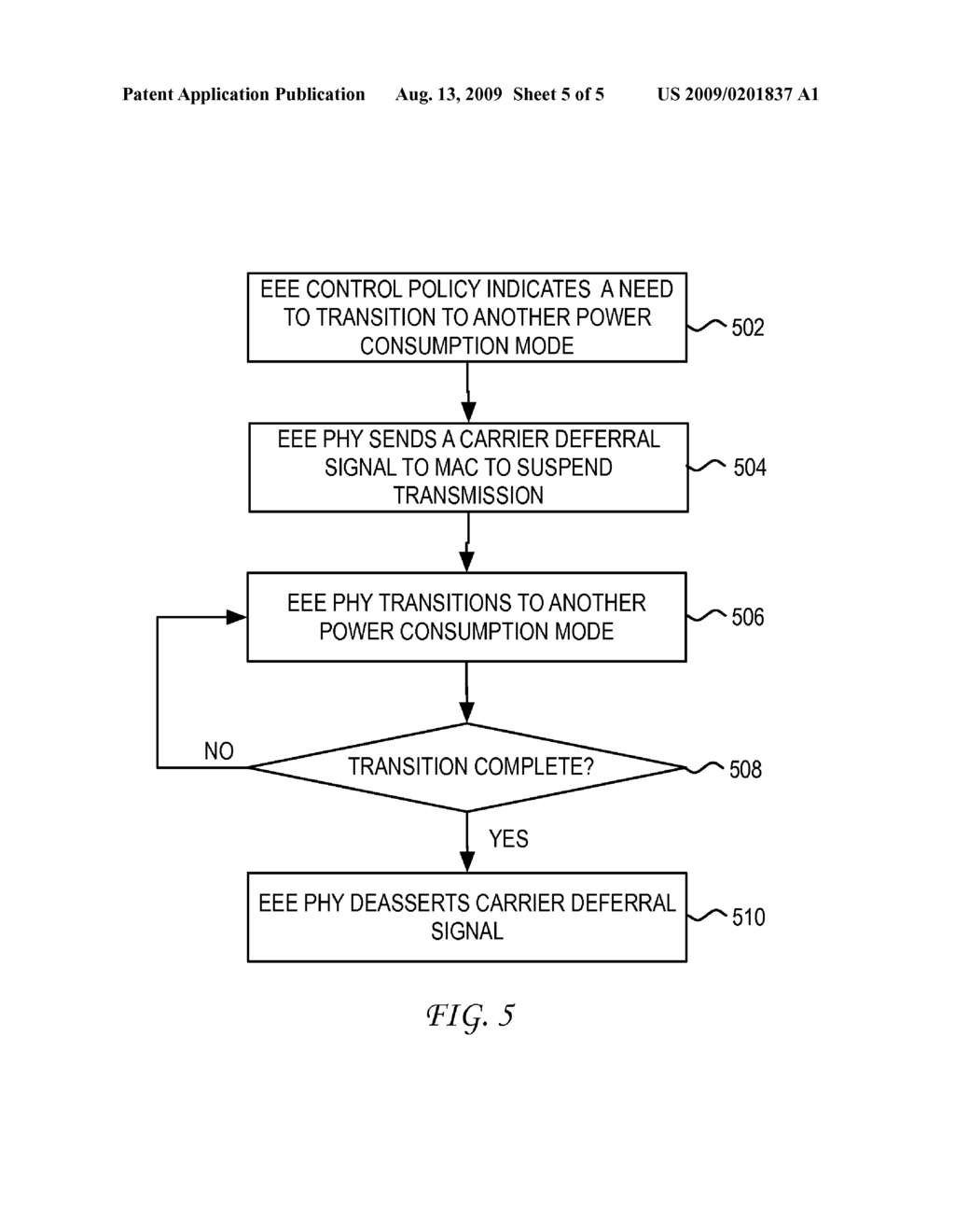 SYSTEM AND METHOD FOR CARRIER DEFERRAL FOR FULL DUPLEX ENERGY EFFICIENT ETHERNET PHYS - diagram, schematic, and image 06