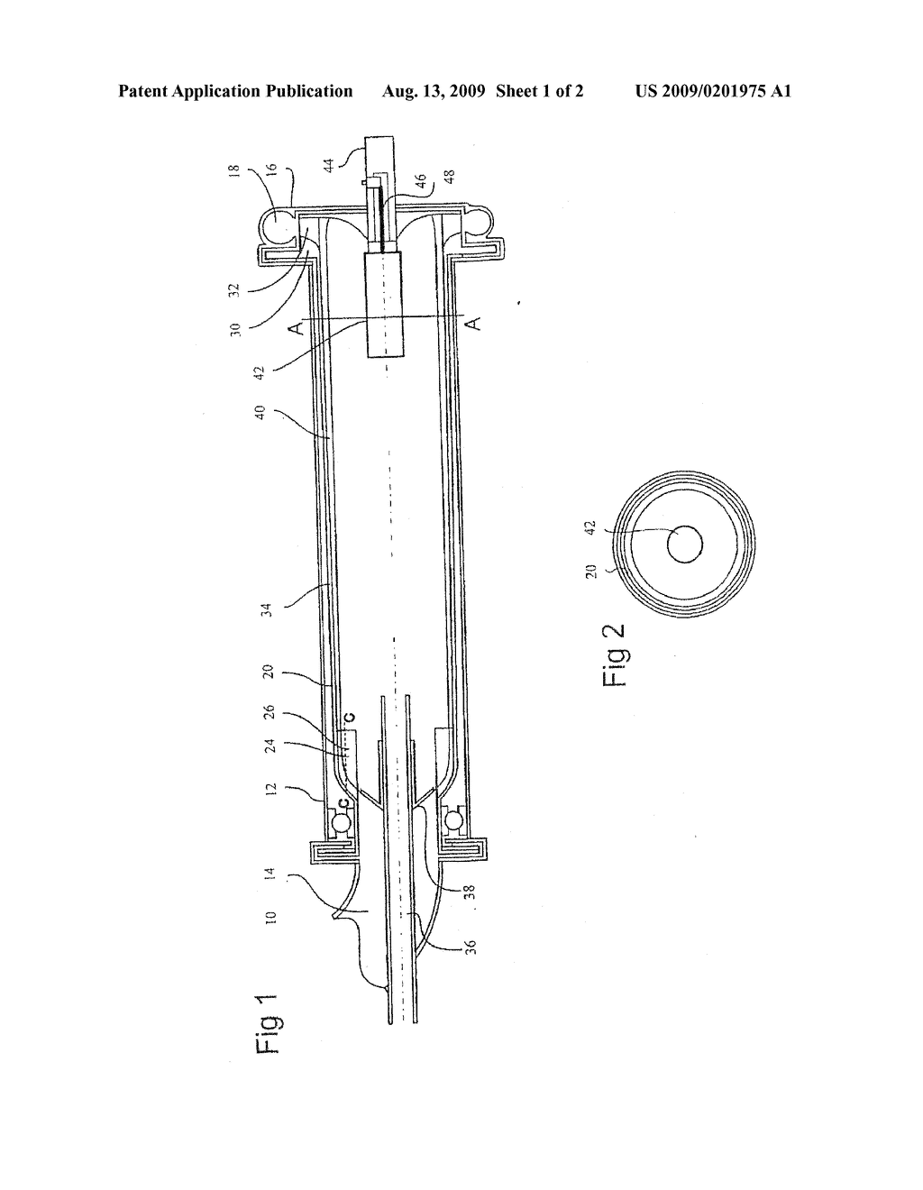 DEGASSING CENTRIFUGAL APPARATUS WITH SENSOR - diagram, schematic, and image 02