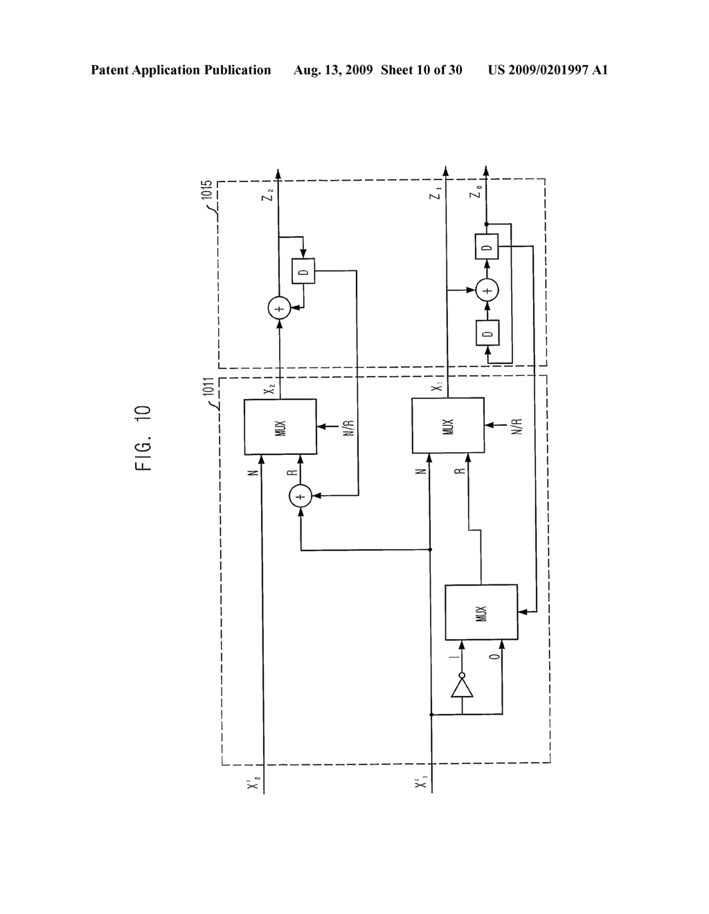 DIGITAL TELEVISION TRANSMISSION AND RECEIVING APPARATUS AND METHOD USING 1/4 RATE CODED ROBUST DATA - diagram, schematic, and image 11