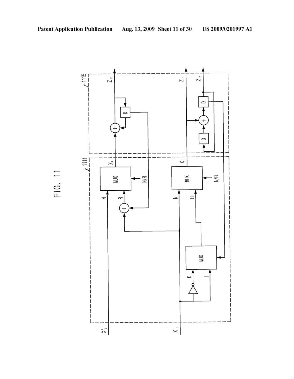 DIGITAL TELEVISION TRANSMISSION AND RECEIVING APPARATUS AND METHOD USING 1/4 RATE CODED ROBUST DATA - diagram, schematic, and image 12