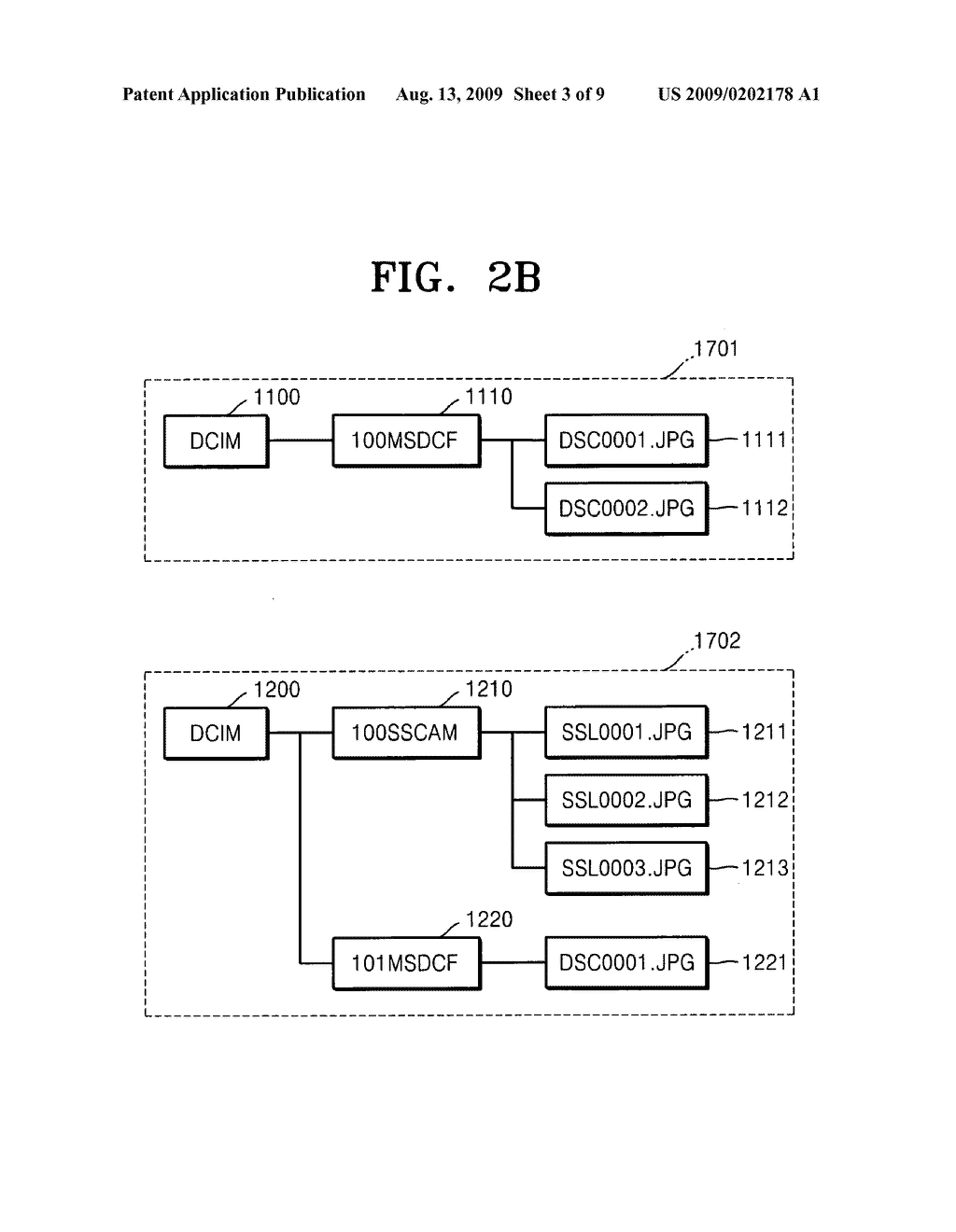 Digital image processing apparatus and method of arranging digital image files used by the same - diagram, schematic, and image 04