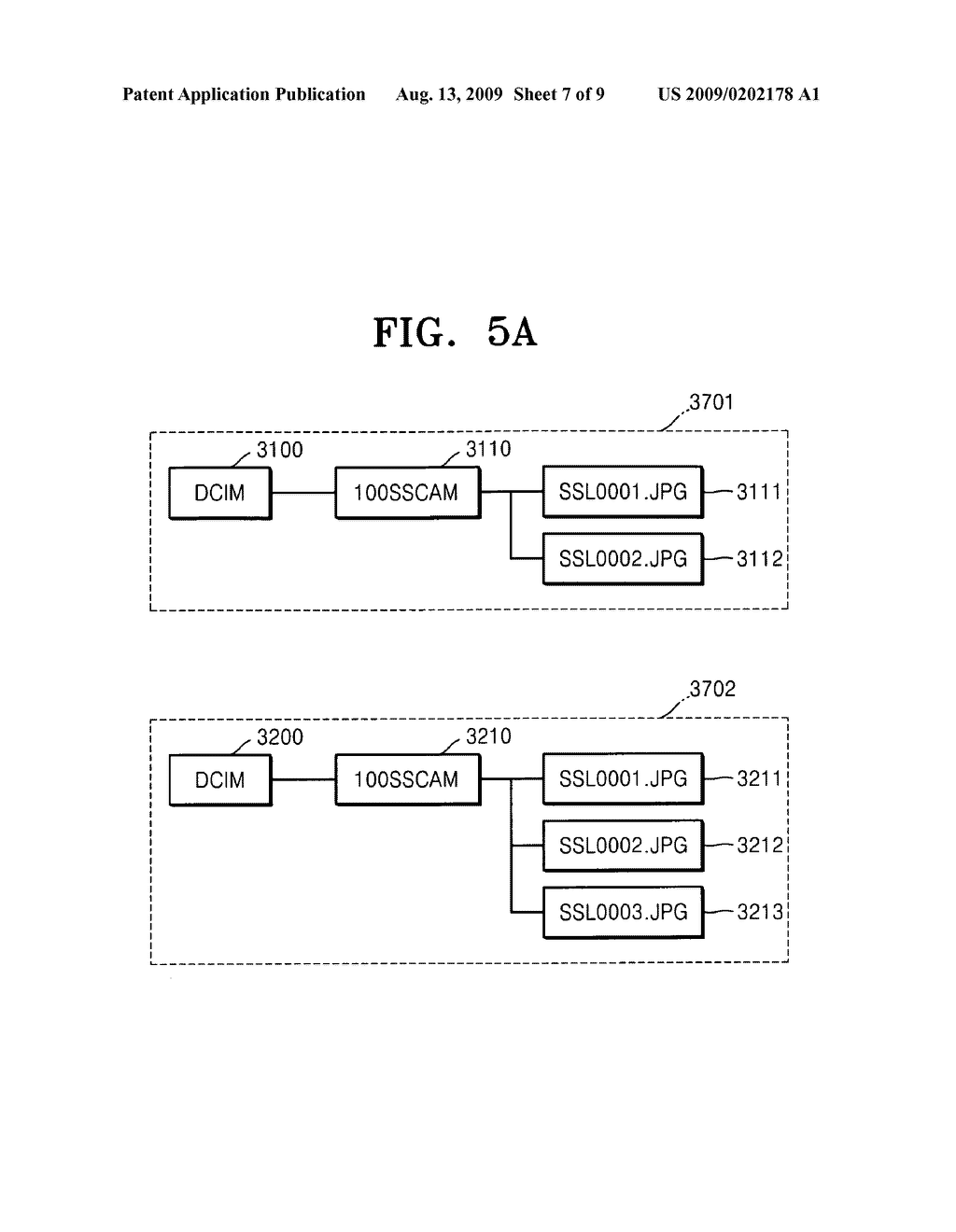 Digital image processing apparatus and method of arranging digital image files used by the same - diagram, schematic, and image 08