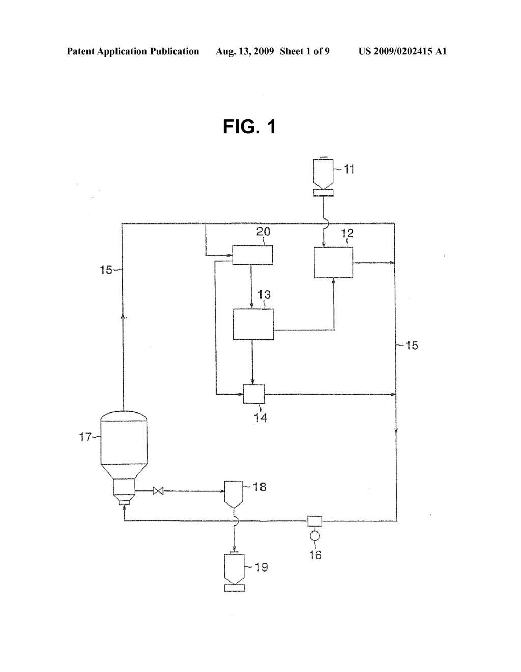 PROCESS FOR PRODUCING HIGH-PURITY SILICON AND APPARATUS - diagram, schematic, and image 02