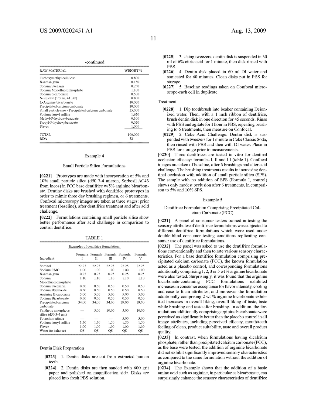 ORAL CARE PRODUCT AND METHODS OF USE AND MANUFACTURE THEREOF - diagram, schematic, and image 12