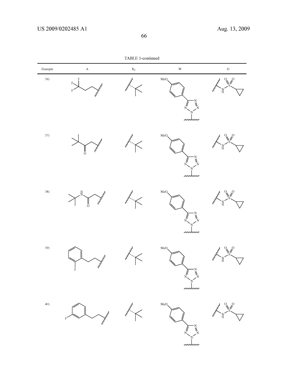 HETEROARYL-CONTAINING TRIPEPTIDE HCV SERINE PROTEASE INHIBITORS - diagram, schematic, and image 67