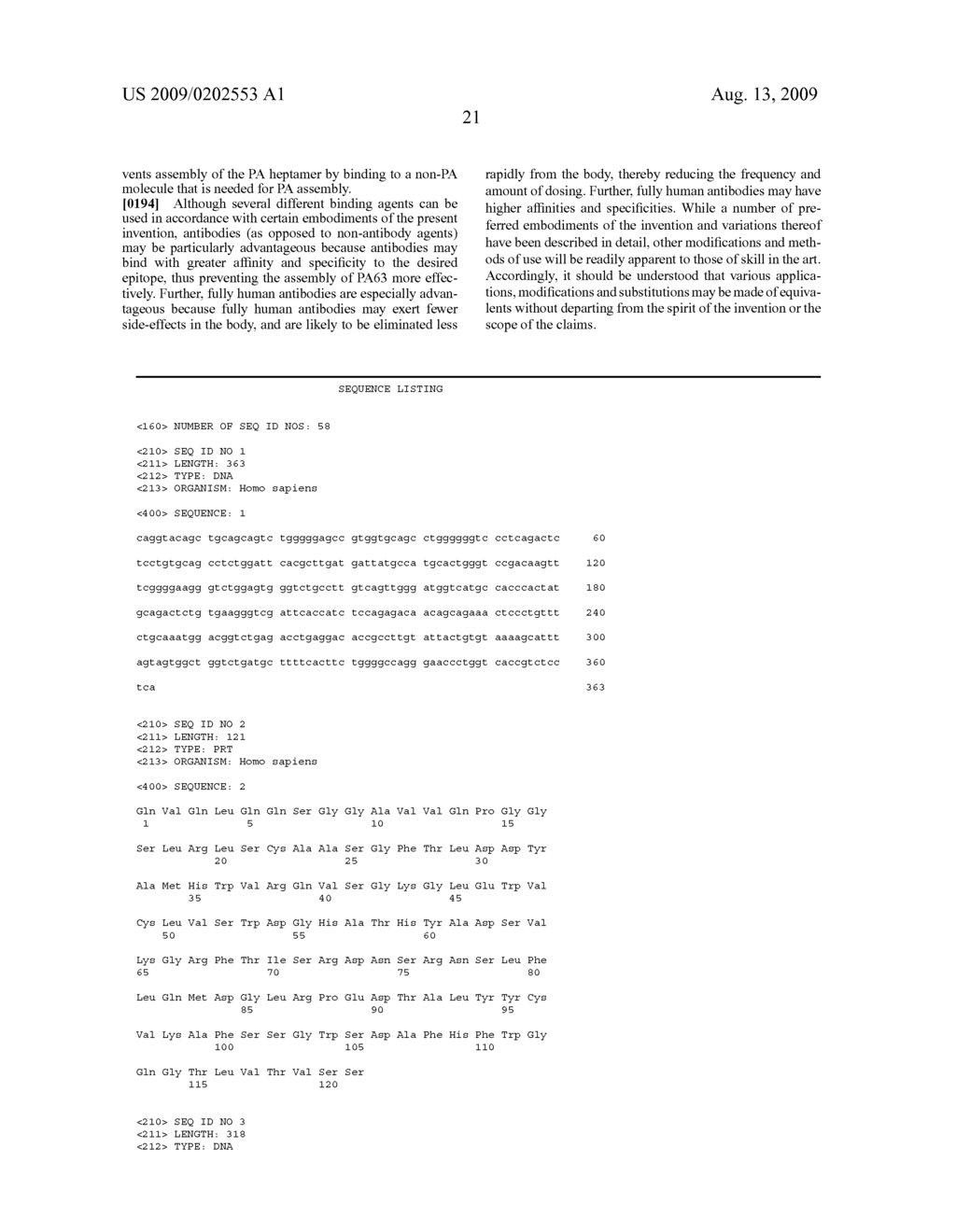 Antibodies against anthrax protective antigen - diagram, schematic, and image 45