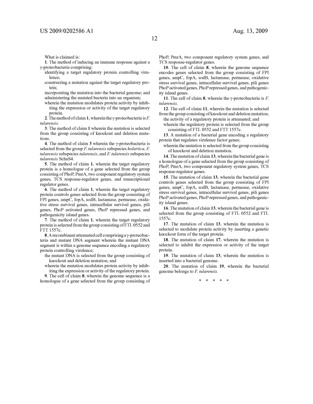 ATTENUATED VACCINE FOR TULAREMIA - diagram, schematic, and image 33