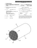 Honeycomb structure and seal material diagram and image