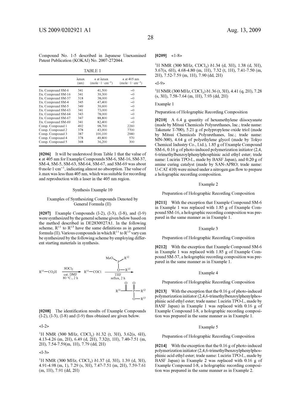 OPTICAL RECORDING COMPOSITION AND HOLOGRAPHIC RECORDING MEDIUM - diagram, schematic, and image 34