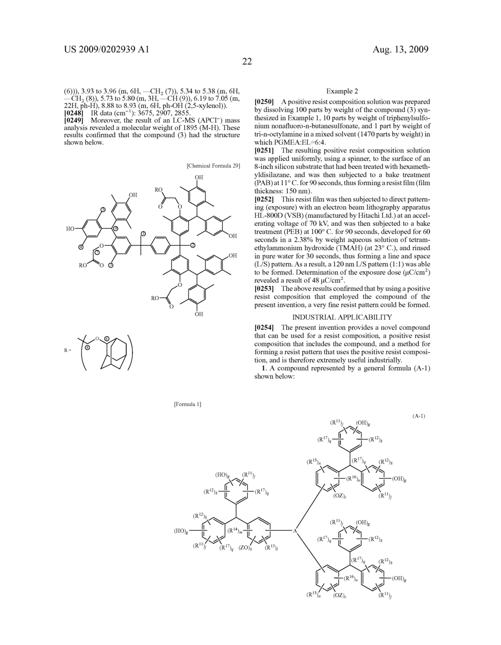 COMPOUND, POSITIVE RESIST COMPOSITION AND METHOD FOR FORMING RESIST PATTERN - diagram, schematic, and image 23
