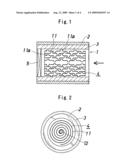 Gas heating method, and gas-heating piping member diagram and image