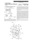 Method and apparatus for freezing of a biological material diagram and image