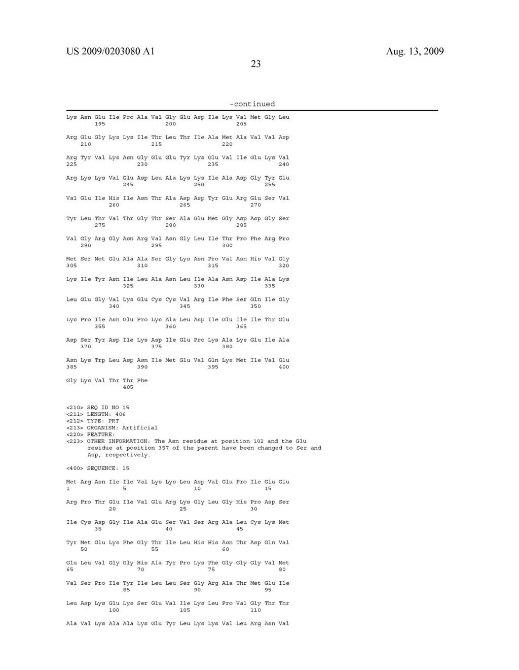 S-Adenosylmethionine Synthetase Mutants, the DNAs Encoding the Same and Uses of the Mutants - diagram, schematic, and image 26