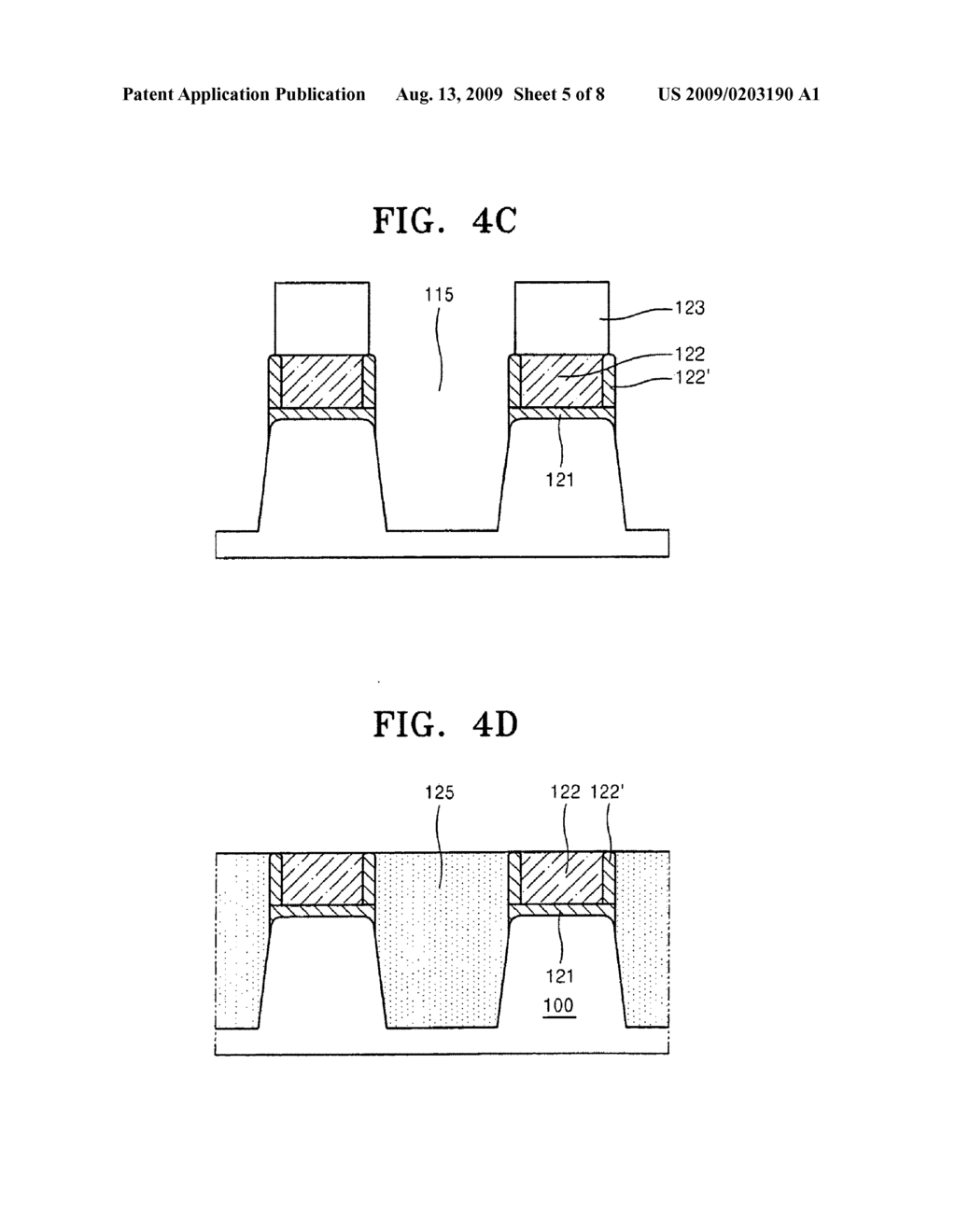 Method of forming a mask stack pattern and method of manufacturing a flash memory device including an active area having rounded corners - diagram, schematic, and image 06