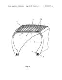 SEPARATE TOROIDAL BODY SUPPORT FOR PNEUMATIC COVERINGS diagram and image