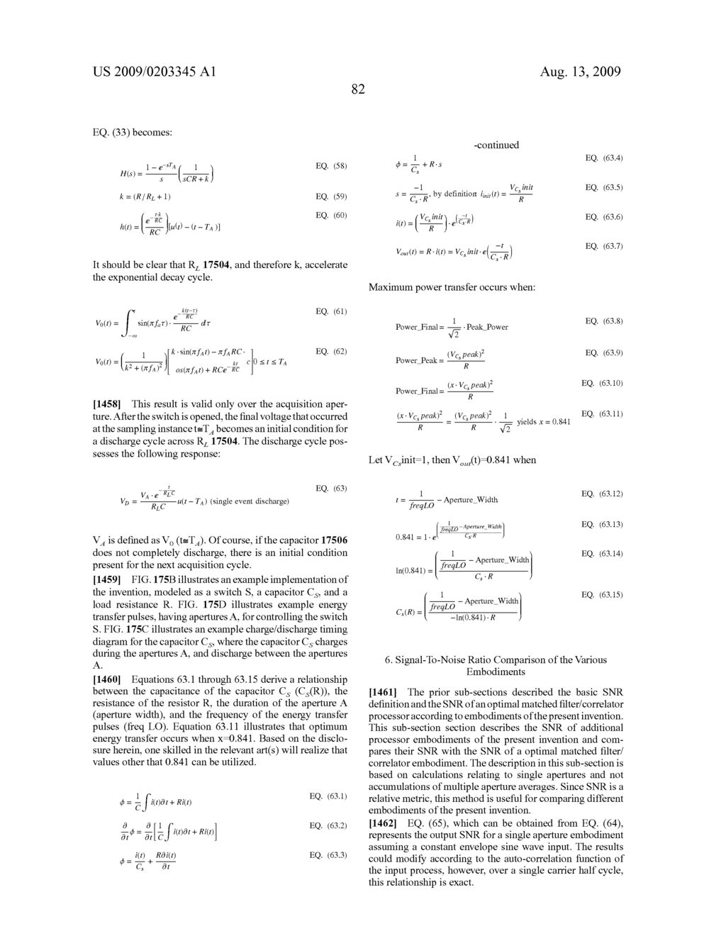 Method and system for down-converting an Electromagnetic signal, transforms for same, and Aperture relationships - diagram, schematic, and image 367