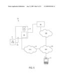 METHOD AND SYSTEM FOR DATA EXCHANGE WHEN A CALL IS ESTABLISHED ON A NON-CLASS A CELLULAR ENDPOINT diagram and image