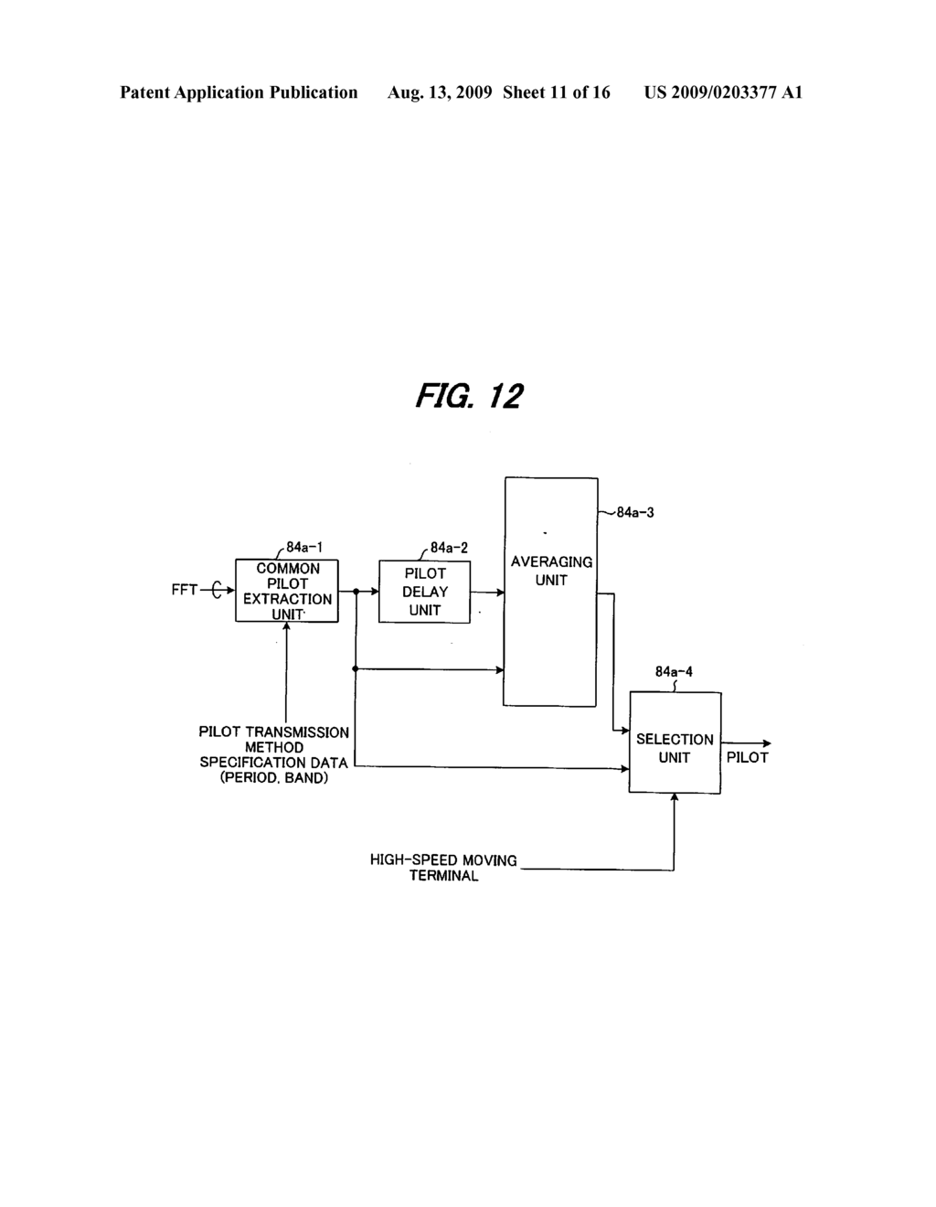 RADIO BASE STATION APPARATUS, PILOT TRANSMISSION METHOD THEREOF, AND A TERMINAL APPARATUS - diagram, schematic, and image 12