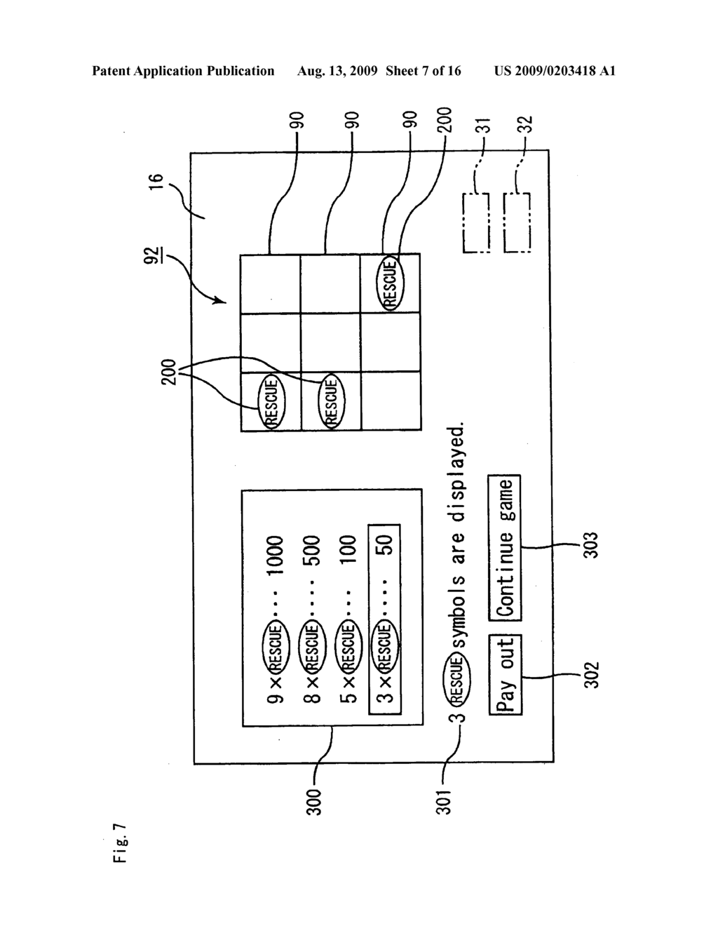 Gaming machine providing return to a player and control method thereof - diagram, schematic, and image 08