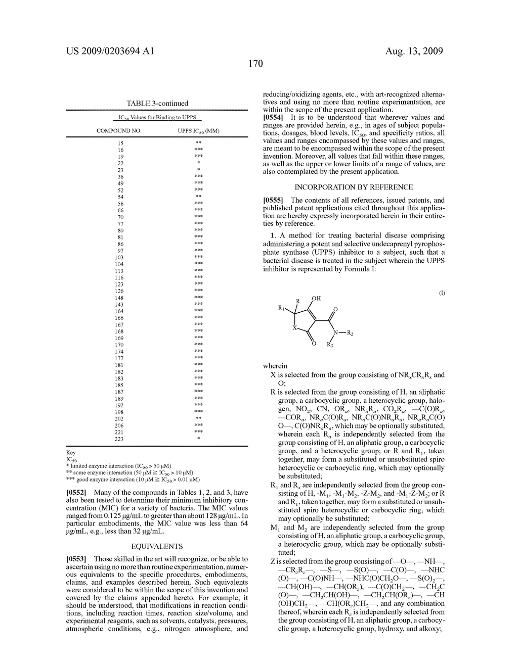 INHIBITORS OF UNDECAPRENYL PYROPHOSPHATE SYNTHASE - diagram, schematic, and image 171