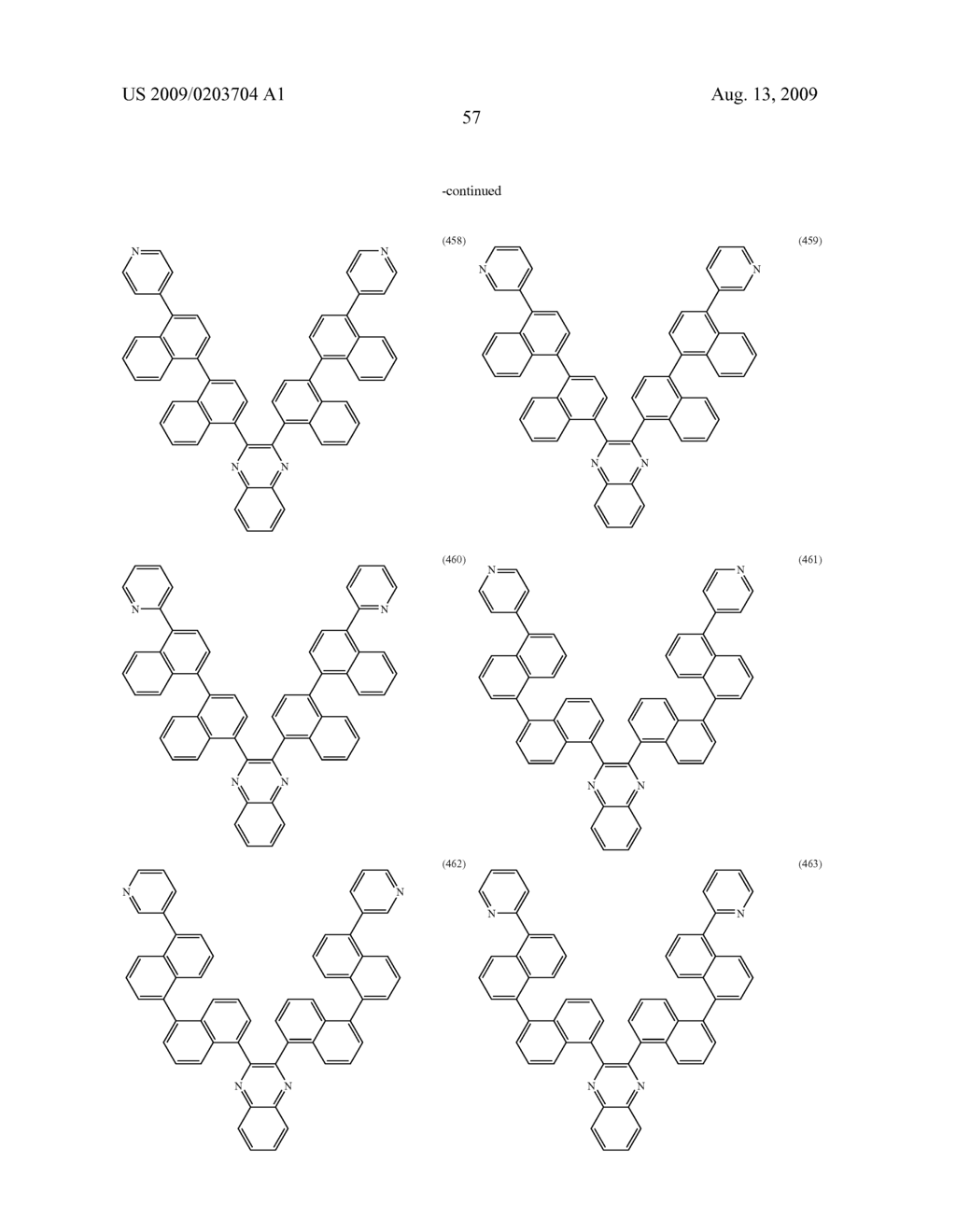 Quinoxaline Derivative, and Light-Emitting Element, Light-Emitting Device, and Electronic Device Using Quinoxaline Derivative - diagram, schematic, and image 113