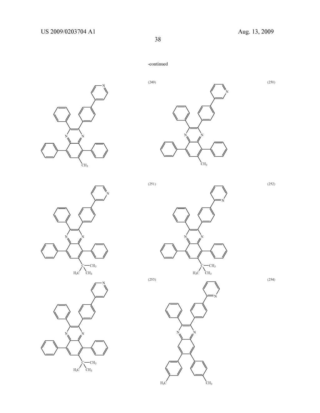 Quinoxaline Derivative, and Light-Emitting Element, Light-Emitting Device, and Electronic Device Using Quinoxaline Derivative - diagram, schematic, and image 94