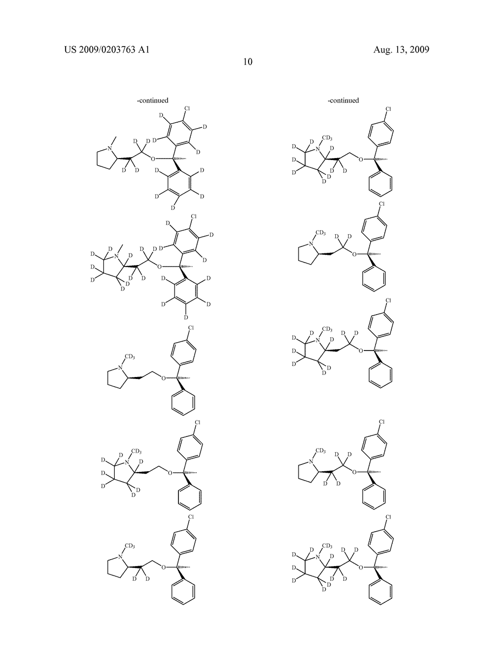 SUBSTITUTED BENZHYDRYLETHERS - diagram, schematic, and image 11