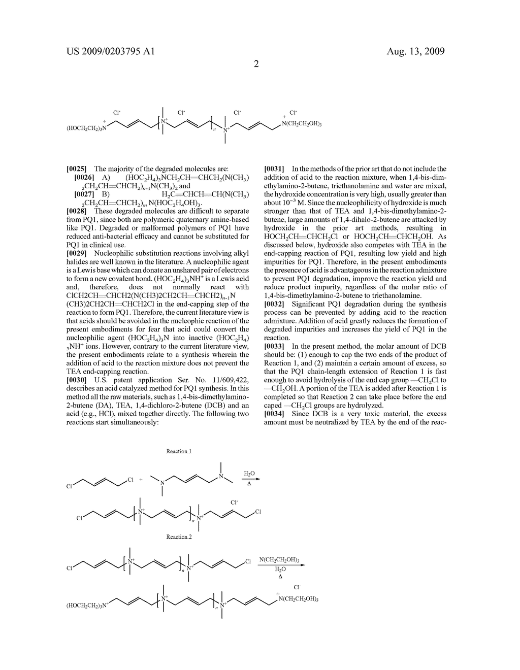 POLYQUATERNIUM-1 SYNTHESIS METHODS AND ASSOCIATED FORMULATIONS - diagram, schematic, and image 12
