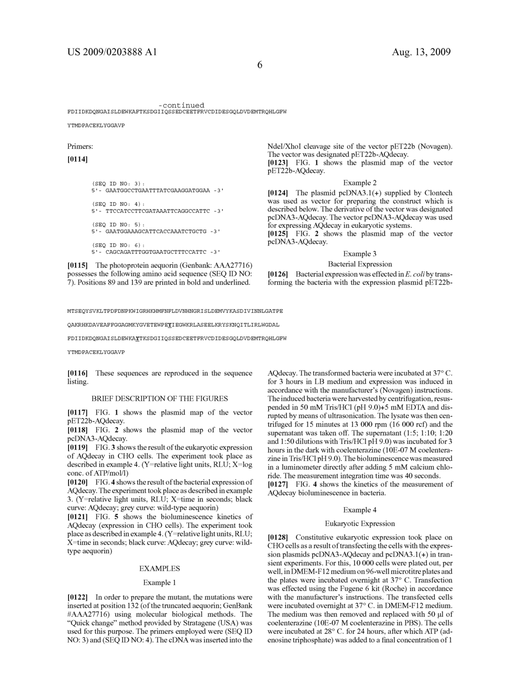 Isolated Photoprotein Aqdecay, and Its Use - diagram, schematic, and image 12