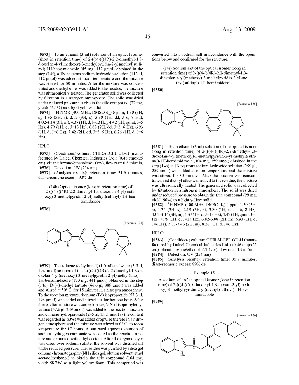 BENZIMIDAZOLE COMPOUND - diagram, schematic, and image 46