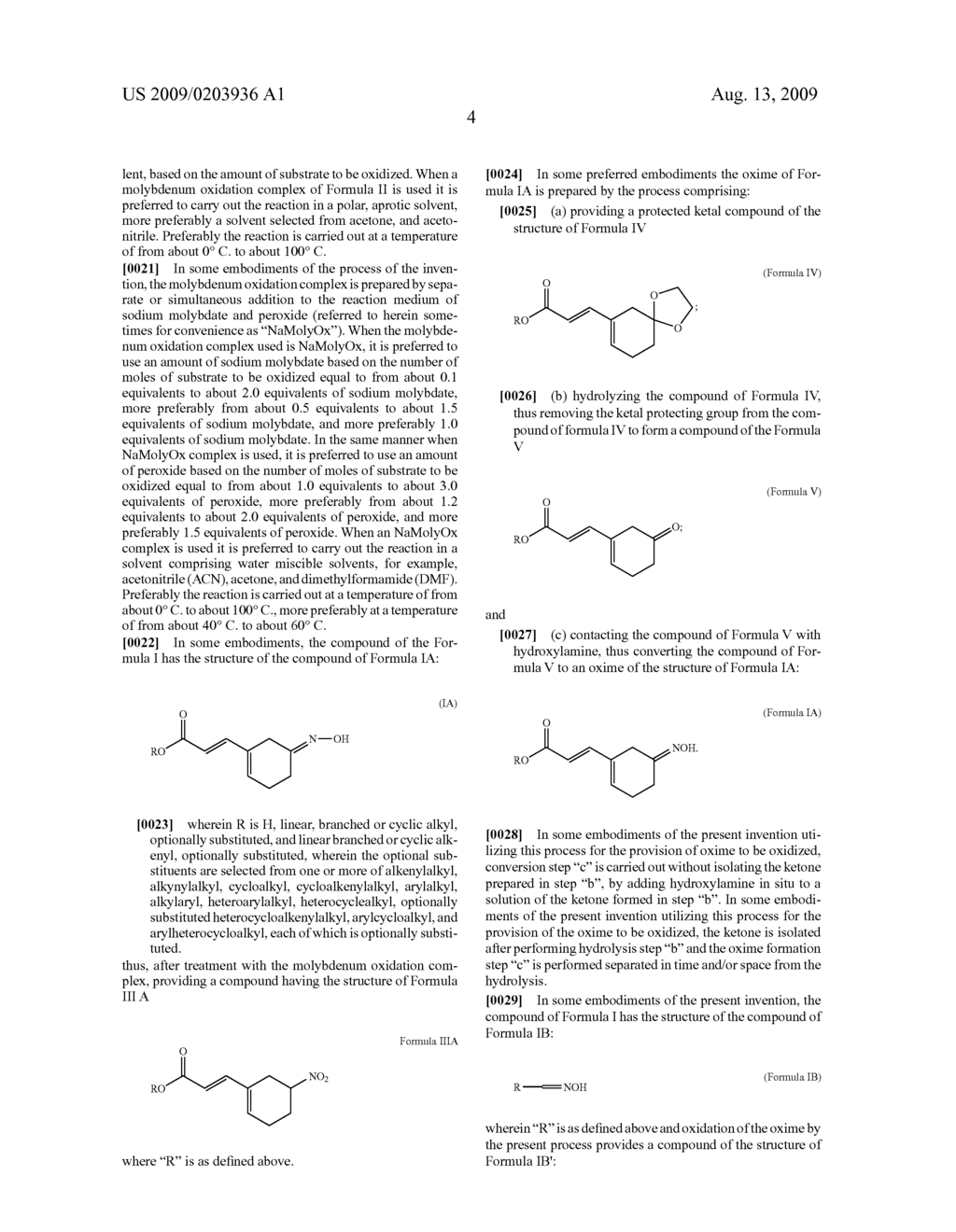 SYNTHESIS OF 3-(5-NITROCYCLOHEX-1-ENYL) ACRYLIC ACID AND ESTERS THEREOF - diagram, schematic, and image 05