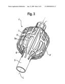 IMPLANT FOR STABILIZING VERTEBRAE OR BONES diagram and image