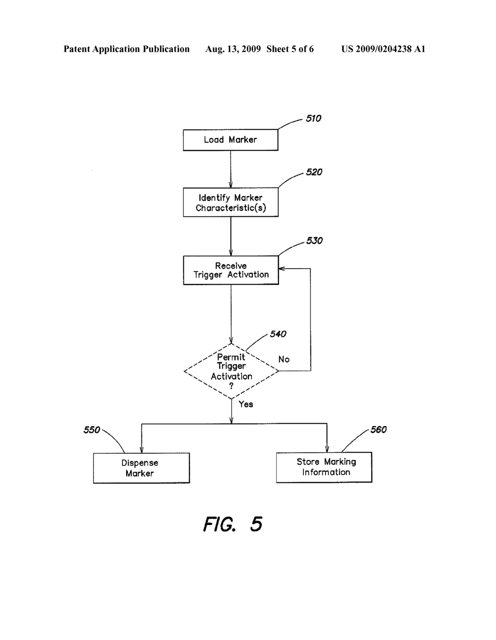 ELECTRONICALLY CONTROLLED MARKING APPARATUS AND METHODS - diagram, schematic, and image 06