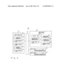 Communication type information distribution system, information distribution server, and program diagram and image