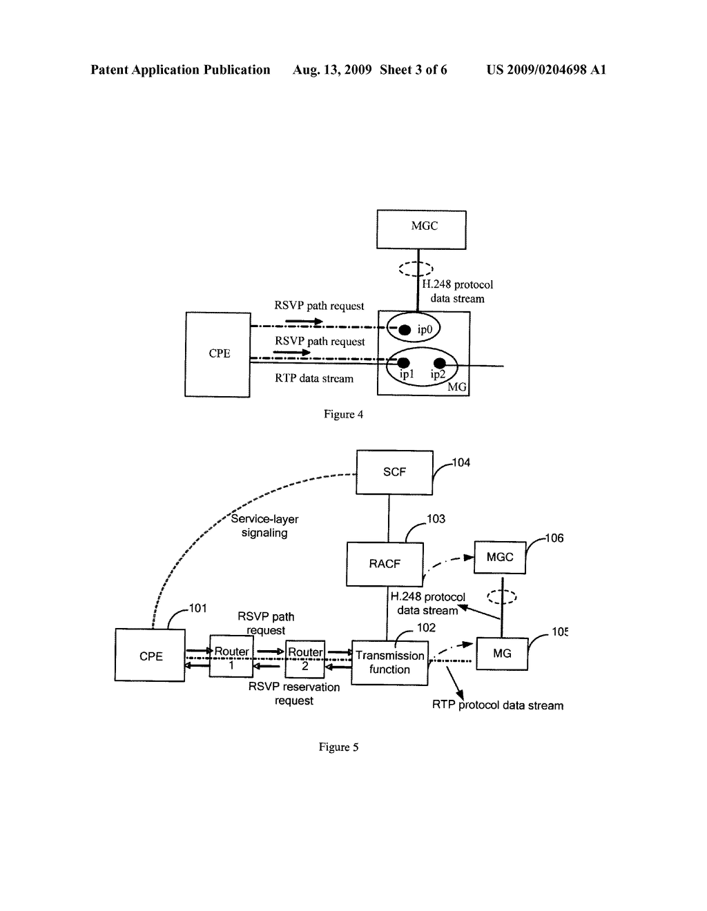 METHOD, SYSTEM AND APPARATUS FOR RESERVING BEARER RESOURCES - diagram, schematic, and image 04