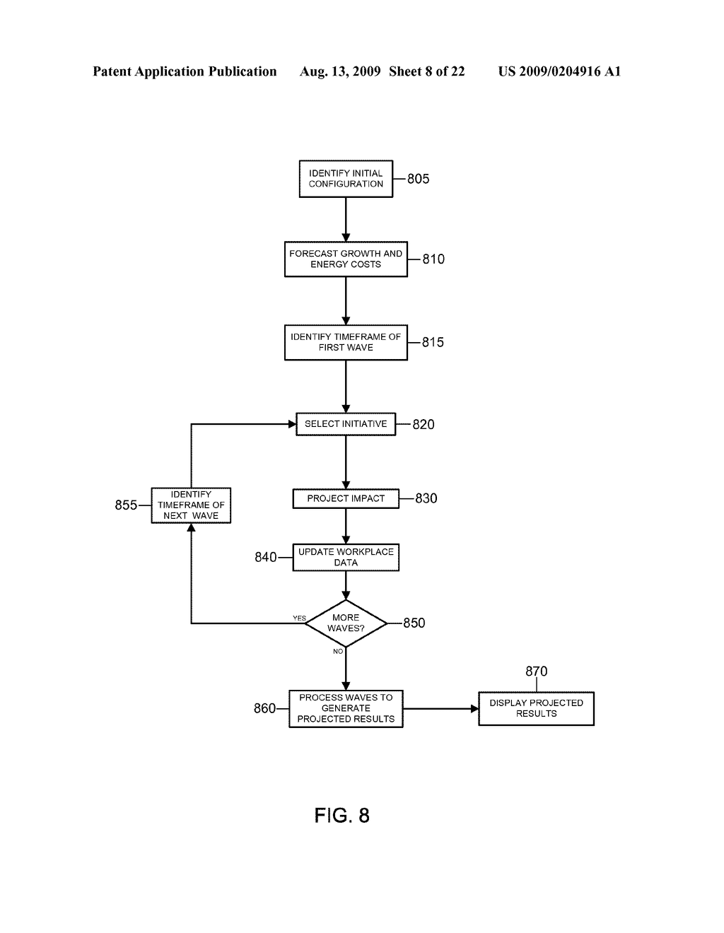 SYSTEM FOR PROVIDING STRATEGIES TO REDUCE THE CARBON OUTPUT AND OPERATING COSTS OF A WORKPLACE - diagram, schematic, and image 09