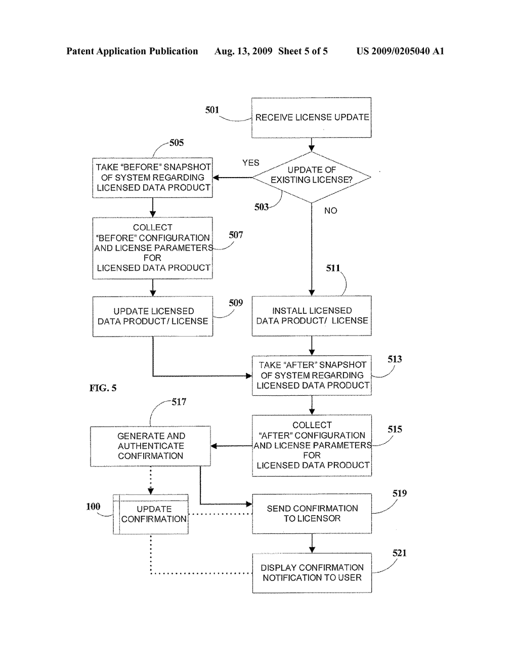 COMPUTER DATA PRODUCT LICENSE INSTALLATION / UPDATE CONFIRMATION - diagram, schematic, and image 06