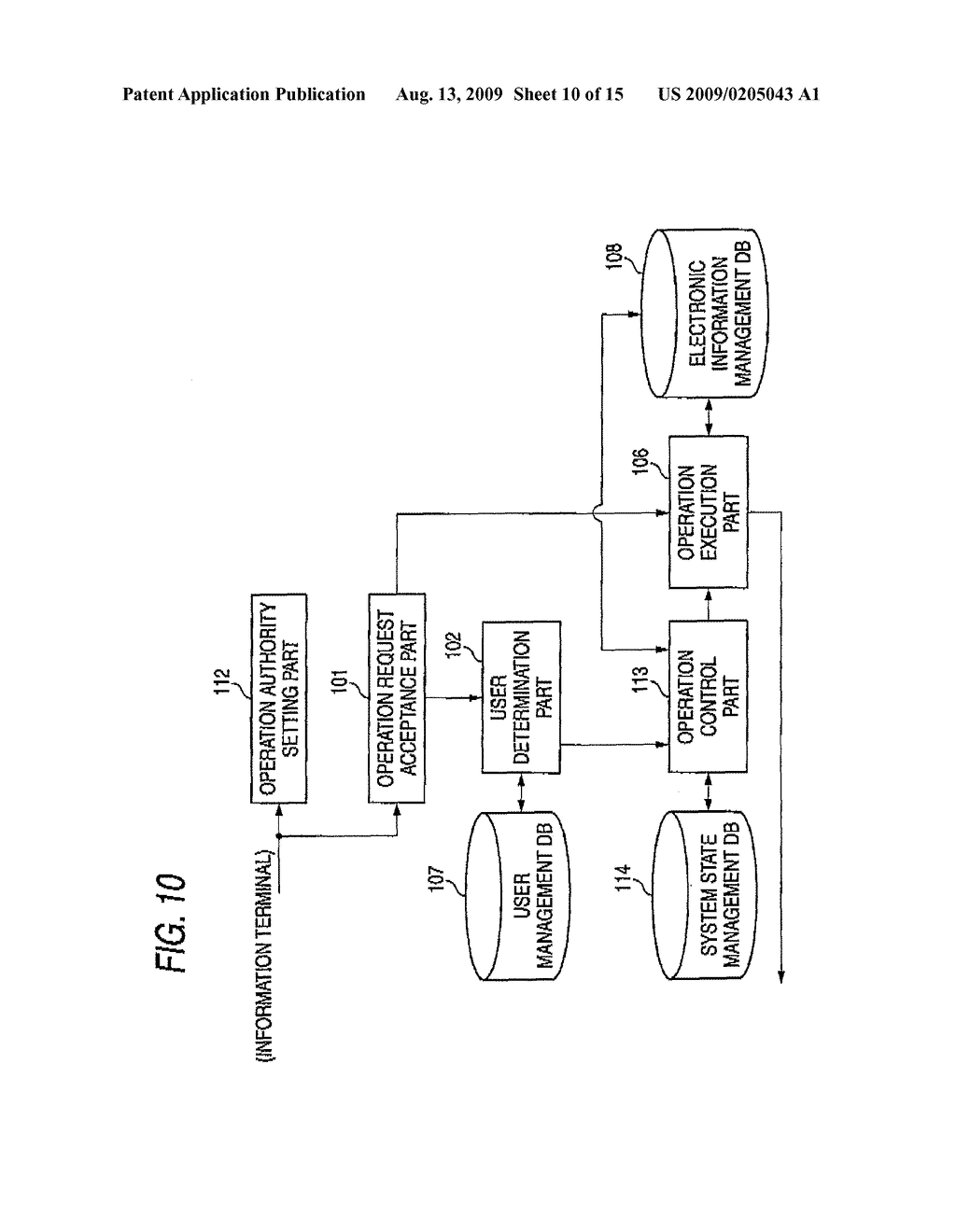INFORMATION PROCESSING SYSTEM, INFORMATION PROCESSING METHOD, AND COMPUTER READABLE MEDIUM - diagram, schematic, and image 11